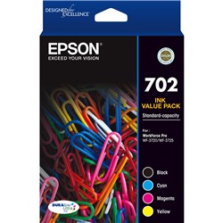 EPSON INK CARTRIDGE 702 CMYK Pack