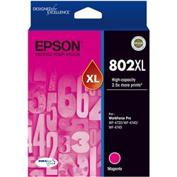 EPSON INK CARTRIDGE 802XL Magenta  