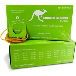 Bounce Rubber Bands Size 109 100gm Box