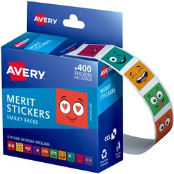Avery Dispenser Labels 401 Merit Stickers Faces 