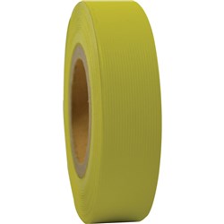 RAINBOW STRIPPING ROLL RIBBED 25mmx30m Yellow 