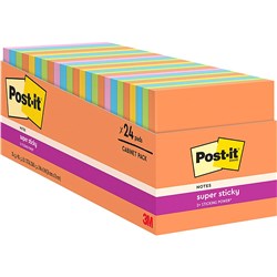 POST IT NOTES CABINET PACK Super Sticky 654 24SSAU CP 