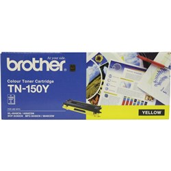 BROTHER TONER CARTRIDGE TN-150Y Yellow  