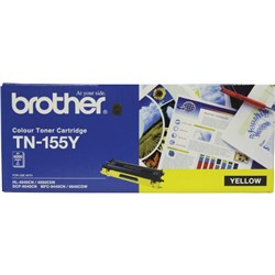 BROTHER TONER CARTRIDGE TN-155Y Yellow  