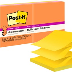 POST-IT R330-6SSUC NOTE POP-UP Super Sticky 76x76mm Ultra Pack of 6