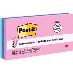 POST-IT R330RP6AP POP-UP NOTES Greener Pastel Pack of 6