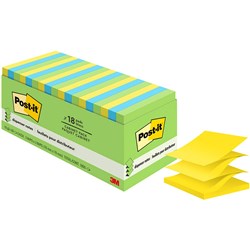 POST-IT R330-18AUCP NOTES ORIG Cabinet Pk 100Sht 76x76 Ultra Pack of 18