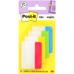 POST-IT DURABLE TABS Full Colour Index & Filing Pack of 24