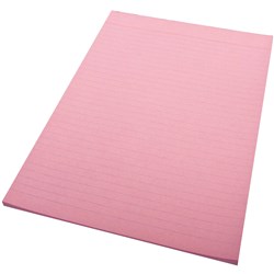 Quill A4 70LF Coulour Bond Pads Pink 