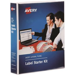 AVERY LATERAL CODE LABEL KIT 2Sht Alpha,Numeric Labels 