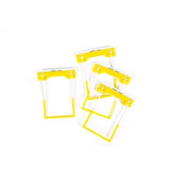 AVERY TUBECLIP FILE FASTENER Yellow/Box of 500