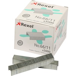 REXEL STAPLES Giant No.66/11mm Box of 5000