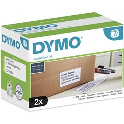 DYMO LW SHIPPING LABELS Suits 4XL 59X102mm 575/Roll Box of 1150