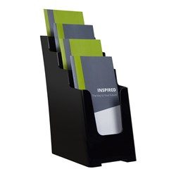 DEFLECT-O BROCHURE HOLDER DL Sustainable Office 4 Tier 