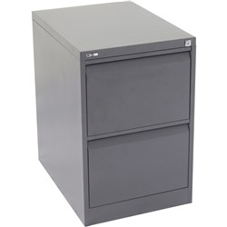 GO 2 DRAWER FILING CABINET H730mm x W460mm x D620mm Graph Ripple