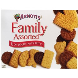 ARNOTTS FAMILY ASSORTED Biscuits 3kg Bulk Pack 