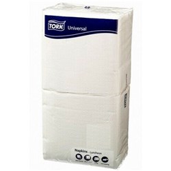 COST SAVER LUNCH SERVIETTES 1 Ply 320x315mm White Pack of 250