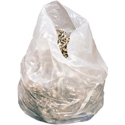 GARBAGE BAGS LARGE 36LITRES White Pack of 50  